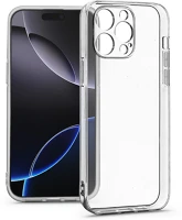 Haffner HF304897 Clear case kameravédős szilikon tok - apple iphone 16 pro - átlátszó kép