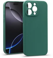 Haffner HF304941 Matt szilikon tok - apple iphone 16 pro - zöld kép