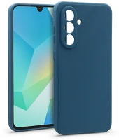 Haffner HF330278 Matt szilikon tok - samsung galaxy a16 4g/a16 5g - kék kép