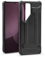 Haffner HF339981 Armor ütésálló tok - samsung sm-s938 galaxy s25 ultra - fekete kép