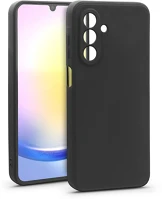 Haffner HF356964 Samsung sm-a266 galaxy a26 5g matt fekete szilikon tok kép