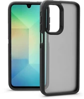 Haffner HF357268 Samsung sm-a266 galaxy a26 5g neo fekete szilikon tok kép