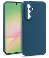 Haffner HF357367 Matt szilikon tok - samsung galaxy a56 5g - kék kép