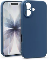 Haffner HF407239 Matt szilikon tok - apple iphone 17 - kék kép