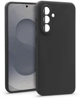 Haffner HF433436 Matt szilikon tok - samsung sm-s947 galaxy s26+ - fekete kép