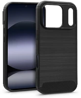 Haffner HF554174 Carbon szilikon tok - apple iphone 17 pro - fekete kép