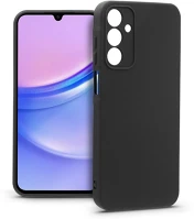 Haffner HF649416 Samsung galaxy a15 4g/galaxy a15 5g fekete szilikon hátlap kép
