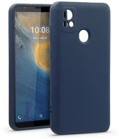 Haffner HF692098 Szilikon tok - zte blade a31 - kék kép