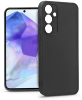 Haffner HF721616 Samsung galaxy a55 szilikon hátlap - soft - fekete kép