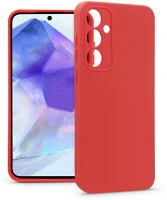 Haffner HF721630 Samsung galaxy a55 szilikon hátlap - soft - piros kép