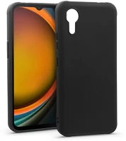 Haffner HF738034 Matt szilikon tok - samsung sm-g556 galaxy xcover 7 - fekete kép