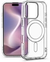 Haffner HF785427 Apple iphone 16 pro szilikon hátlap - anti shock magsafe - átlátszó kép