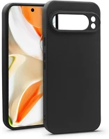 Haffner HF797147 Matt szilikon tok - google pixel 9 pro xl 5g - fekete kép