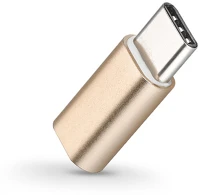 Haffner PT-4051 Micro usb - usb type-c adapter - type-c 3.0 - arany kép