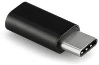 Haffner PT-4053 Micro usb - usb type-c adapter - type-c 3.0 - fekete kép