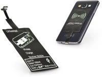 Haffner PT-4539 Micro usb qi adapter vezeték nélküli töltő állomáshoz - type-a - fekete kép