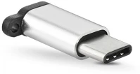 Haffner PT-4588 Micro usb - usb type-c adapter - ezüst kép