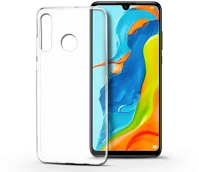 Haffner PT-5031 Soft clear szilikon tok - huawei p30 lite - átlátszó kép