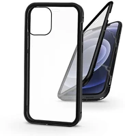 Haffner PT-5934 Apple iPhone 12 Mini mágneses, 2 részes hátlap előlapi üveggel - Magneto kép