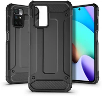 Haffner PT-6318 Xiaomi redmi 10 ütésálló hátlap - armor - fekete kép