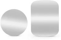 Haffner PT-6330 Fém ellenlapka darab mágneses autós tartóhoz - 2 db/csomag - ezüst kép