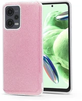 Haffner PT-6613 Xiaomi redmi note 12 5g/poco x5 5g szilikon hátlap - shining - rózsaszín kép
