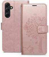 Haffner PT-6647 Mezzo book flip bőrtok - samsung sm-a546 galaxy a54 5g - rose gold kép