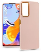 Haffner PT-6706 Xiaomi redmi note 11 pro/11 pro 5g pink szilikon hátlap kép