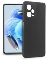 Haffner PT-6772 Xiaomi redmi note 12 pro 5g/poco x5 pro 5g fekete szilikon hátlap kép