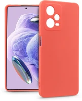 Haffner pt-6774 Xiaomi redmi note 12 pro+ 5g szilikon hátlap - soft - barack