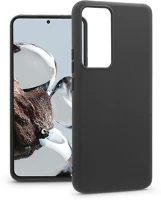 Haffner TF-0221 Xiaomi 12t/12t pro szilikon hátlap - matt - fekete kép