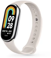 Haffner TP935002 Tech-protect iconband - xiaomi smart band 8 / 9 / nfc szilikon szíj - bézs kép