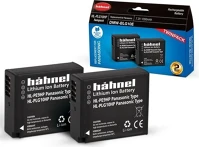 Hähnel 1000 160.8 Hl-plg10hp twin pack akkumulátor szett (panasonic dmw-blg10ehp 1000 mah) kép