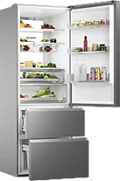 Haier HTW7720ENMP Alulfagyasztós hűtőszekrény kép