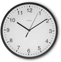 Hama 00185865 Elba falióra ø25cm - fekete kép