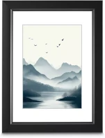 Hama 00193284 Chill műanyag keret 13x18cm - fekete kép