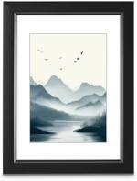 Hama 00193287 Chill műanyag keret 30x40cm - fekete kép