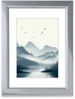 Hama 00193290 Chill műanyag keret 15x20cm - ezüst kép