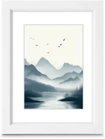 Hama 00193294 Chill műanyag keret 13x18cm - fehér kép