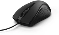 Hama 11.00314 Egér vezetékes  mc-200 usb 1200 dpi fekete kép