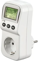 Hama 11.01034 Digitális fogyasztásmérő  lcd 3680w kép