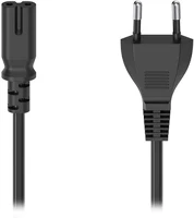 Hama 11.01054 Hálózati kábel  2 eres 1,5m fekete kép