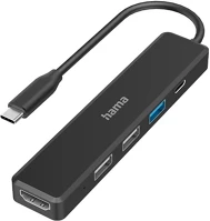 Hama 11.01250 Elosztó hub  usb 3.2 + usb 3.2/2xusb 2.0/hdmi/usb type-c kép
