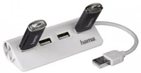 Hama 12178 4 portos fehér usb hub kép