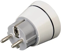 Hama 121990 Utazóadapter - eu plug -> us kép