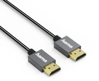 Hama 135792 Premium elite high speed hdmi kábel ethernettel 0,75m () kép