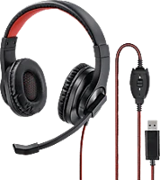Hama 139927 Gamer headset kép