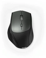 Hama 182616 Mw-600 vezetéknélküli egér 2db vevővel (usb+type-c) kép