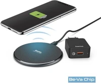 Hama 188322 Qi-fc10 vezeték nélküli mobiltelefon töltő - fekete () kép