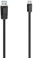 Hama 200653 FIC USB 3.2 GEN1 200653 fic usb 3.2 gen1 a - usb type-c 3m kábel kép